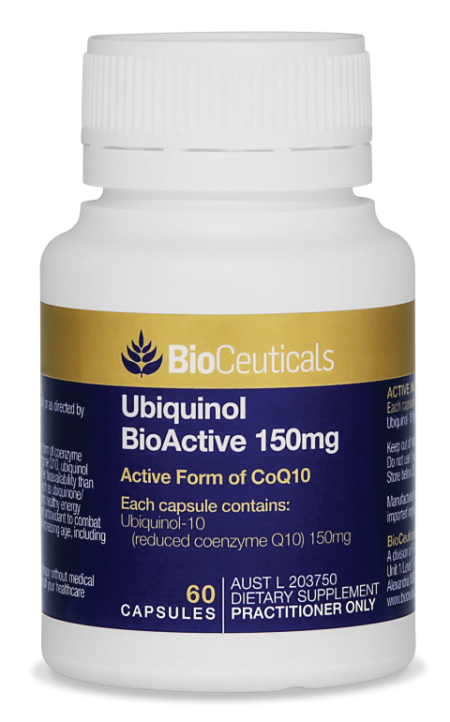 BioCeuticals Ubiquinol BioActive 150mg 60CAP