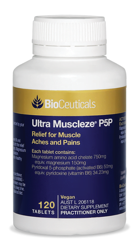 BioCeuticals Ultra Muscleze P5P 120TAB
