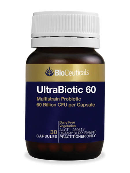 BioCeuticals UltraBiotic 60 30 Capsules