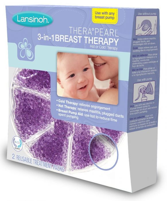  Breast Therapy Pads for Breastfeeding - Essential Heated  Relief for Clogged Milk Ducts - Breast Ice Packs to Reduce Engorgement  Swelling - Reusable : Baby