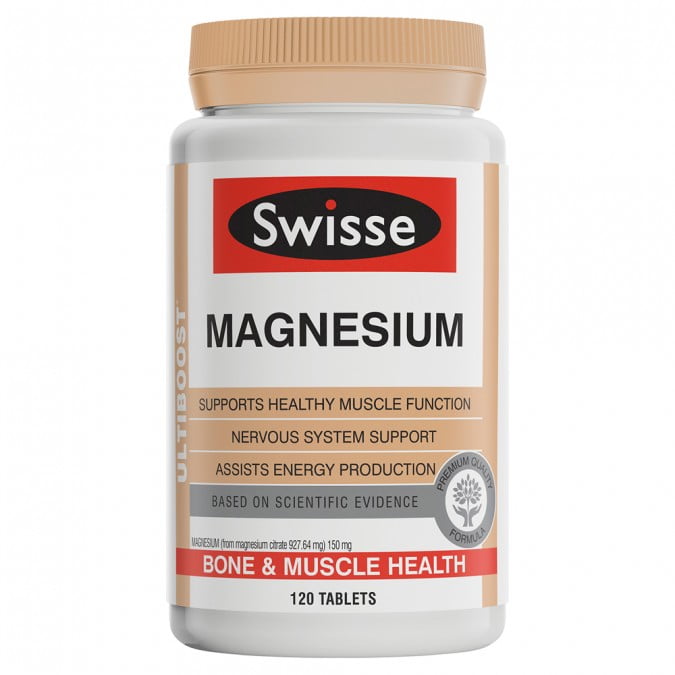 Swisse Ultiboost Magnesium 120 Tablets | Amals Discount Chemist