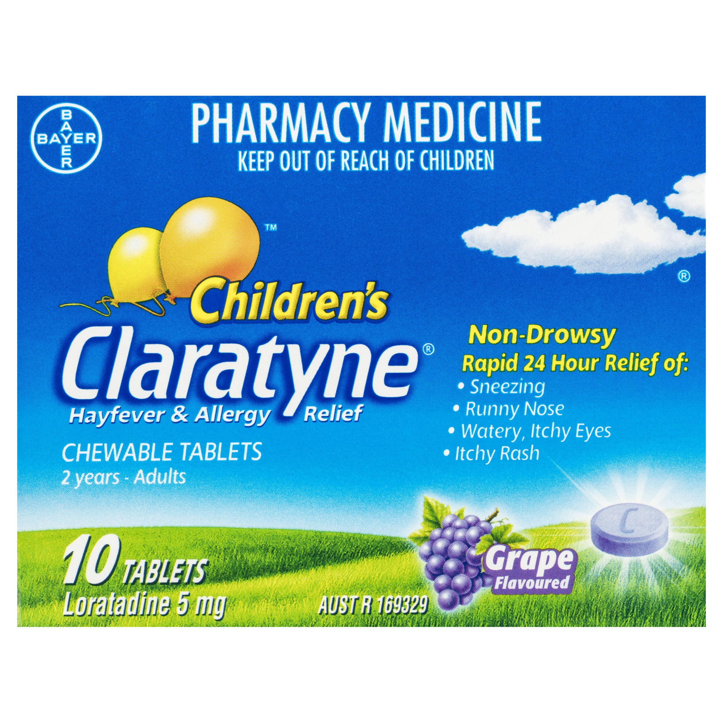 cetirizine chewable tablets