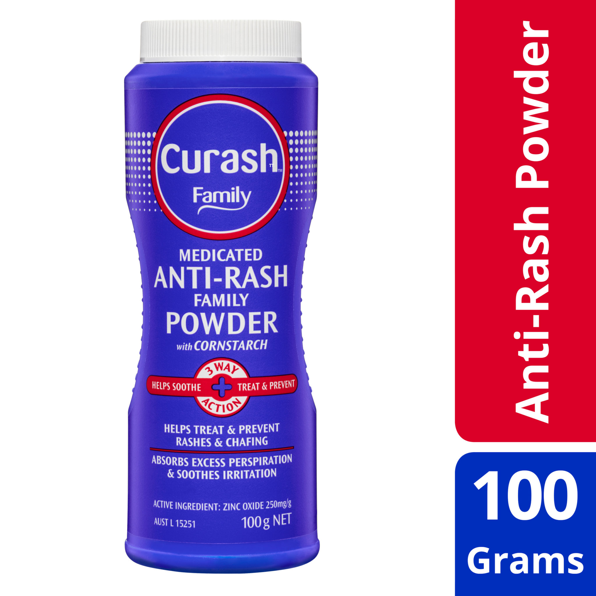 Curash Family Medicated Anti-Rash Powder 100g | Amals Discount Chemist