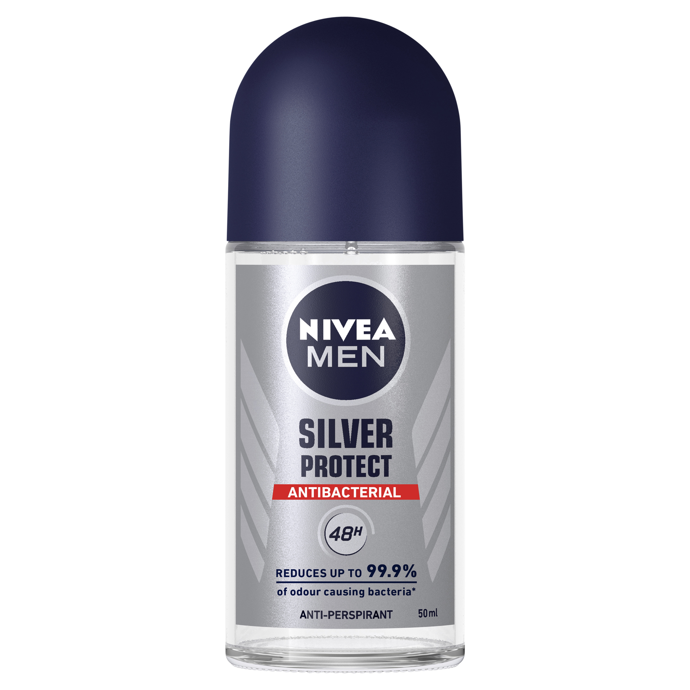 NIVEA MEN Silver Protect Anti-Perspirant Roll-On Deodorant 50ml | Amals