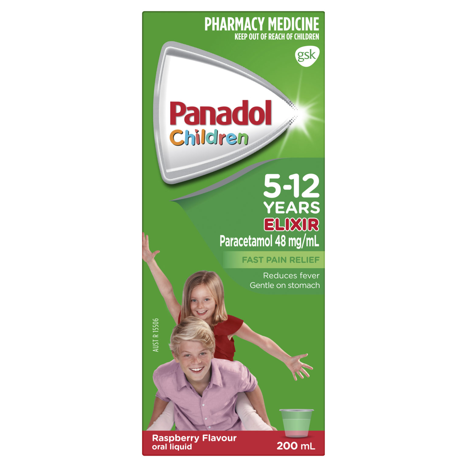 Panadol Children’s 5-12 Years Elixir Oral Liquid 200mL | Amals Discount ...