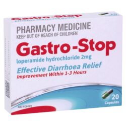 Gastro-Stop Diarrhoea Relief 2mg Capsules 20